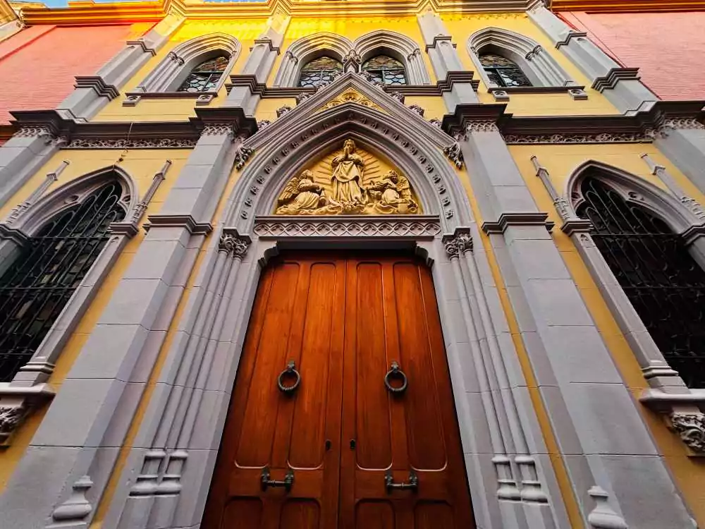 Entrada a la Capilla Jesús de La Veracruz