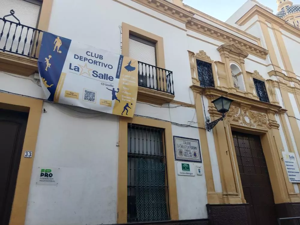 Colegio la Salle en la calle San Luis